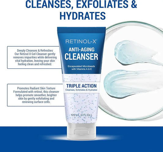 Retinol-X Anti-aging face cleanser 120ml