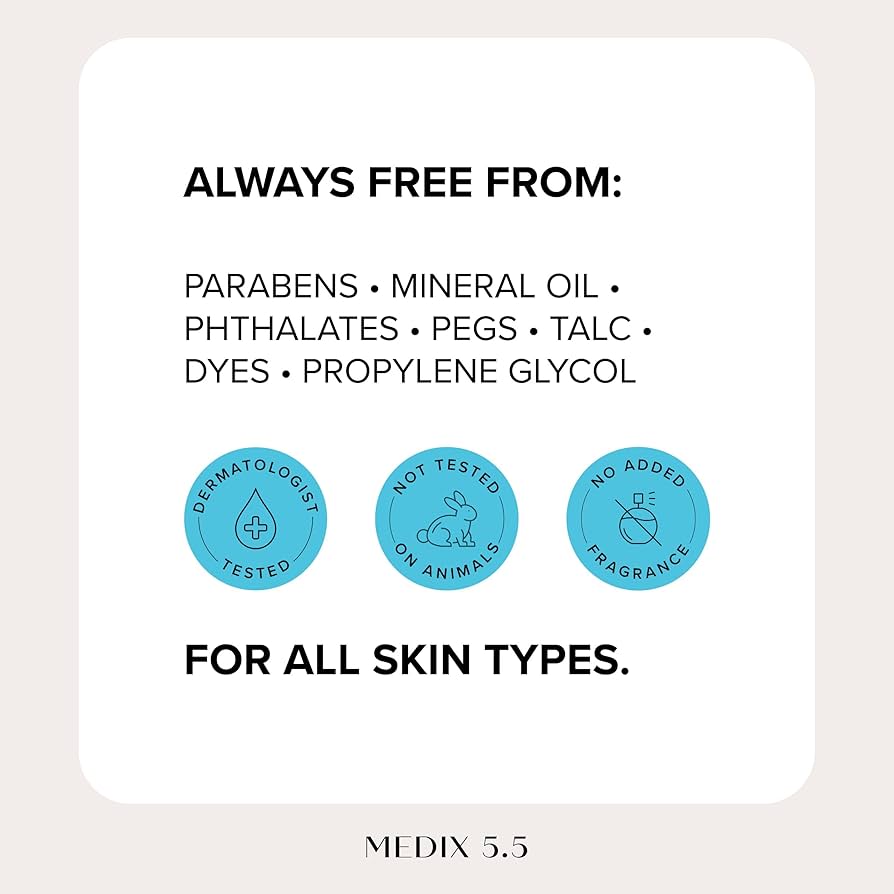 MEDIX Fragrance Free Niacinamide Face Moisturizer + Shea Butter Cream For Face & Body Lotion | Anti Aging Skin Care Firming Cream For Wrinkles, Dark Spots, Large Pores, 15 Fl Oz