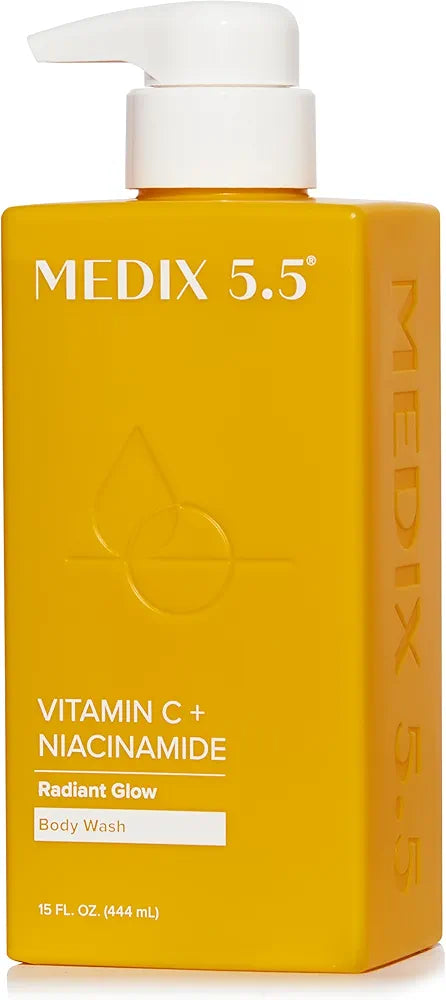 MEDIX 5.5 Vitamin C Cream Face Lotion & Body Lotion Moisturizer | Anti Aging Skin Care Firming & Brightening Cream Diminishes The Look Of Uneven Skin Tone, Age Spots, & Sun Damaged Dry Skin, 443ML 15OZ