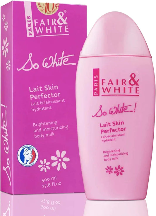 FAIR & WHITE So White, Skin Brightening Lotion - 500 ml / 17.6 Fl oz - Daily Moisturizing Body Lotion