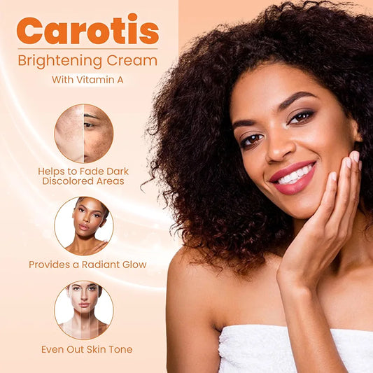 Skin Brightening Cream – 300ml / 10.14fl oz – 7 Day Night Cream for Uneven Skin Tone, with Vitamin A