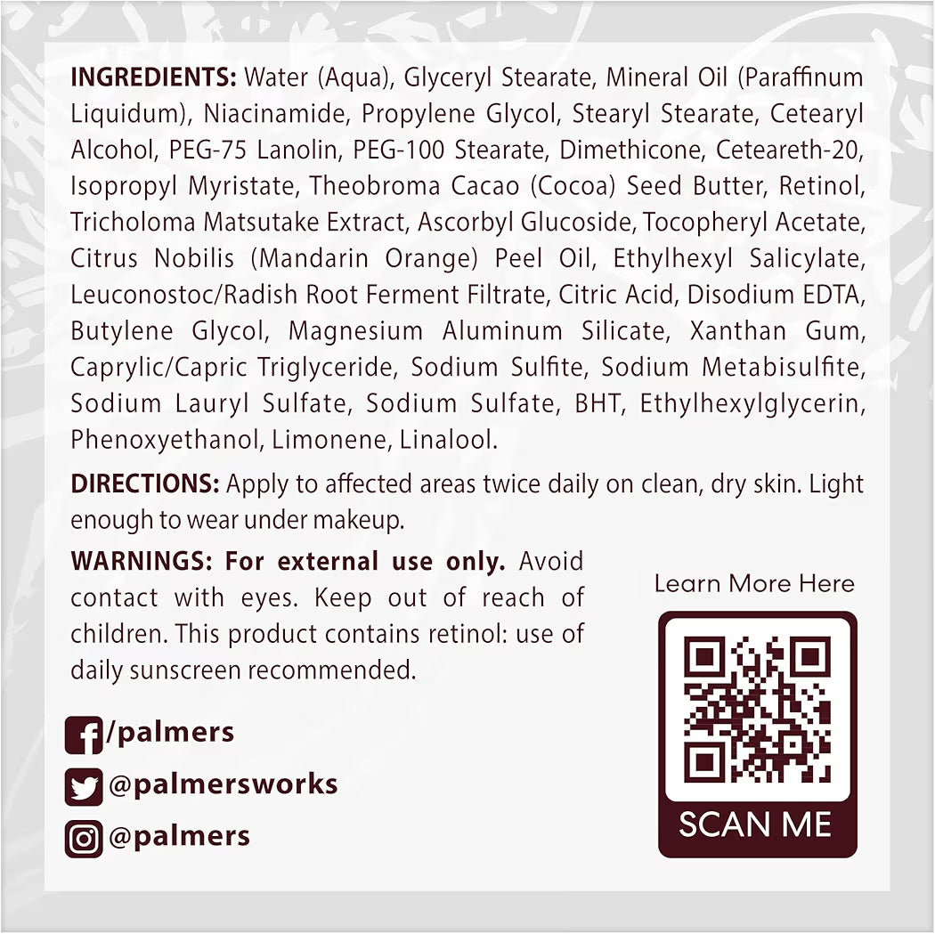Palmer's Cocoa Butter Formula Eventone Fade Cream, Anti-Dark Spot Fade Cream with Vitamin E and Niacinamide, Helps Reduce Dark Spots & Age Spots, 2.7 Ounce